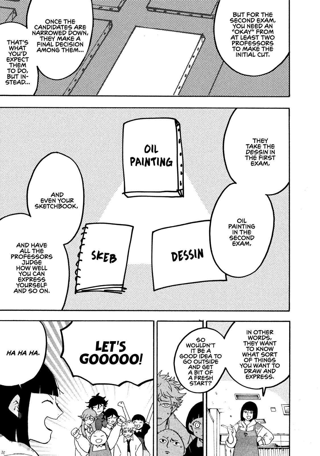 Blue Period Chapter 17 - Page 10