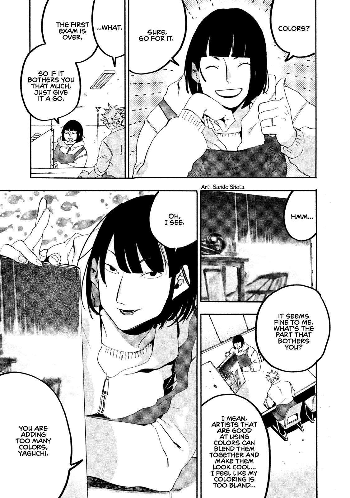 Blue Period Chapter 18 - Page 9