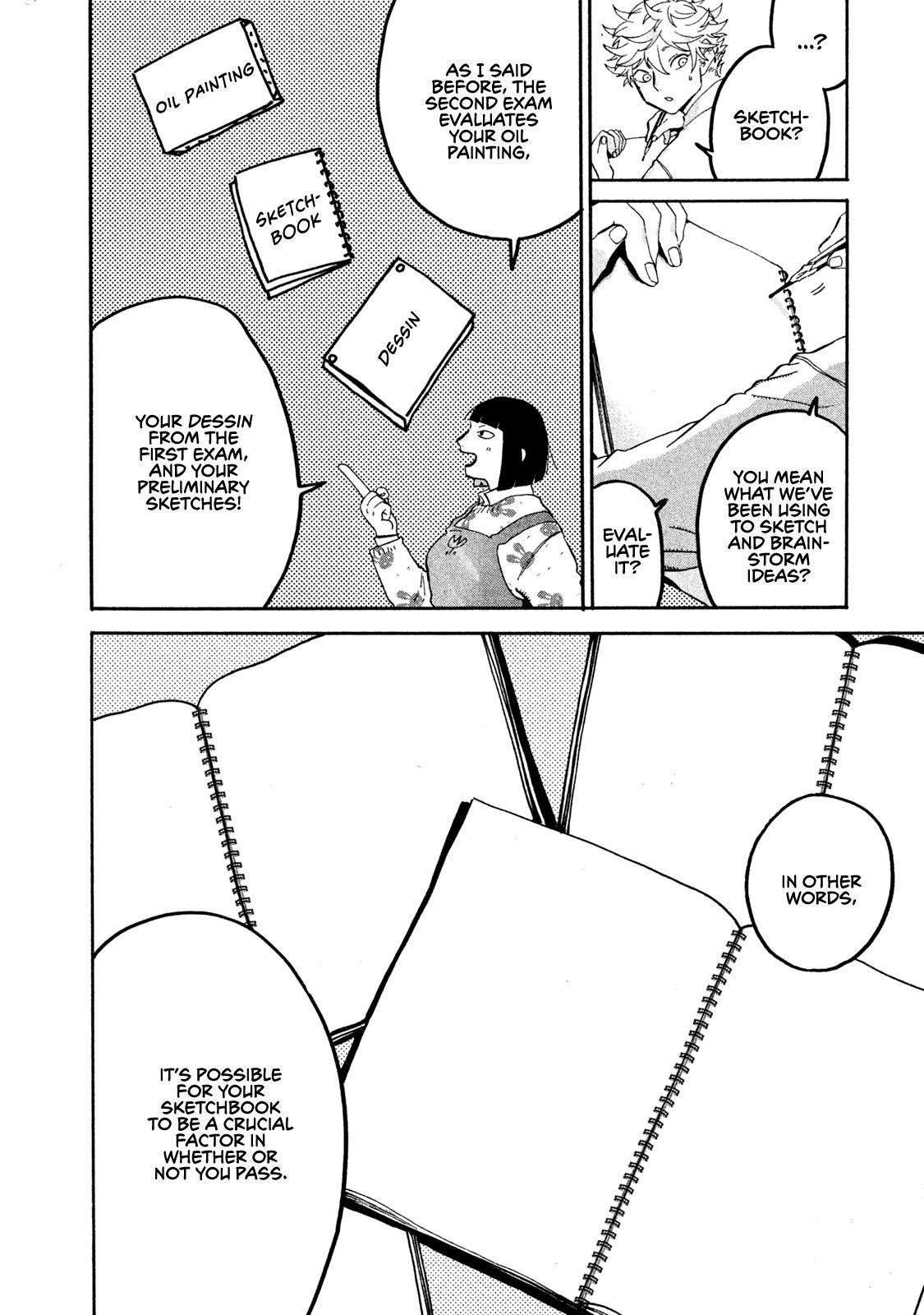 Blue Period Chapter 19 - Page 14