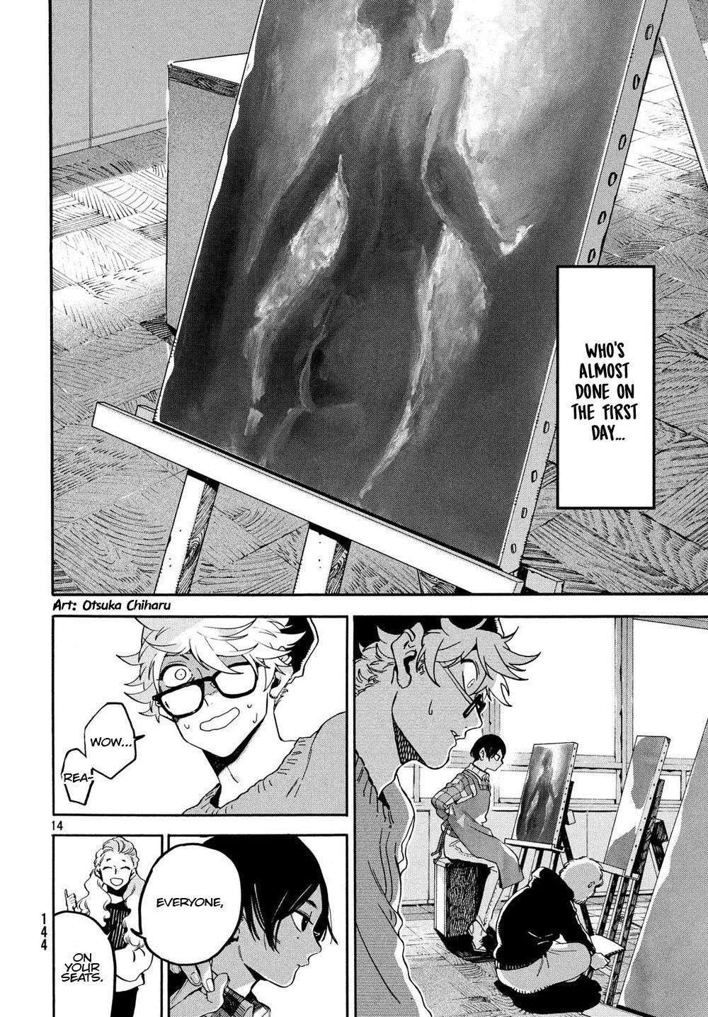 Blue Period Chapter 23 - Page 14