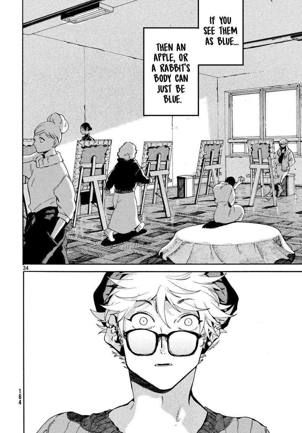 Blue Period Chapter 23 - Page 34