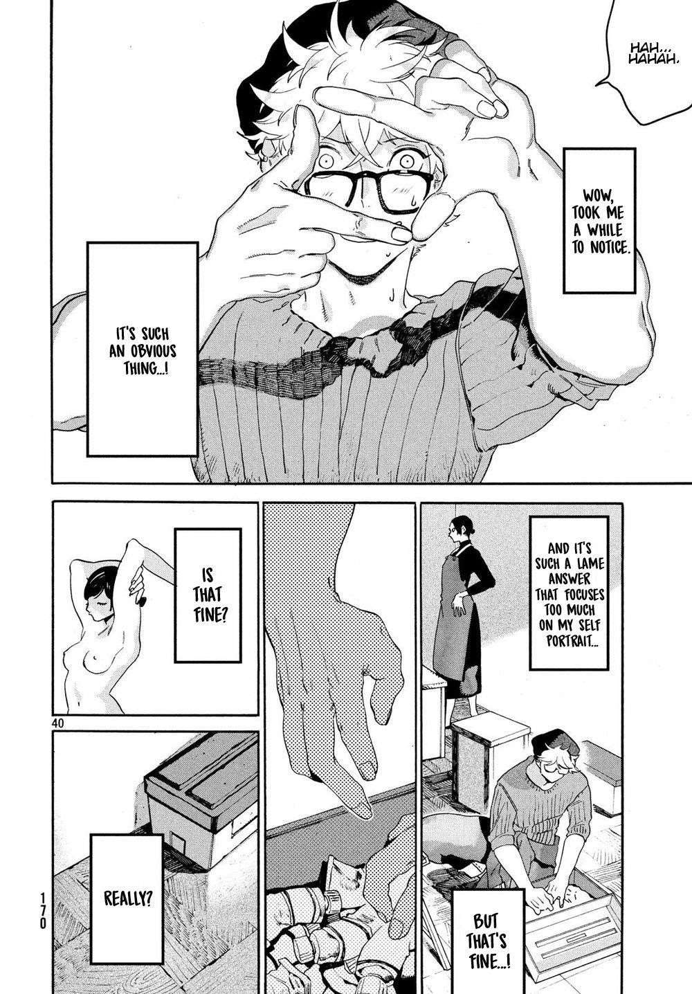 Blue Period Chapter 23 - Page 39