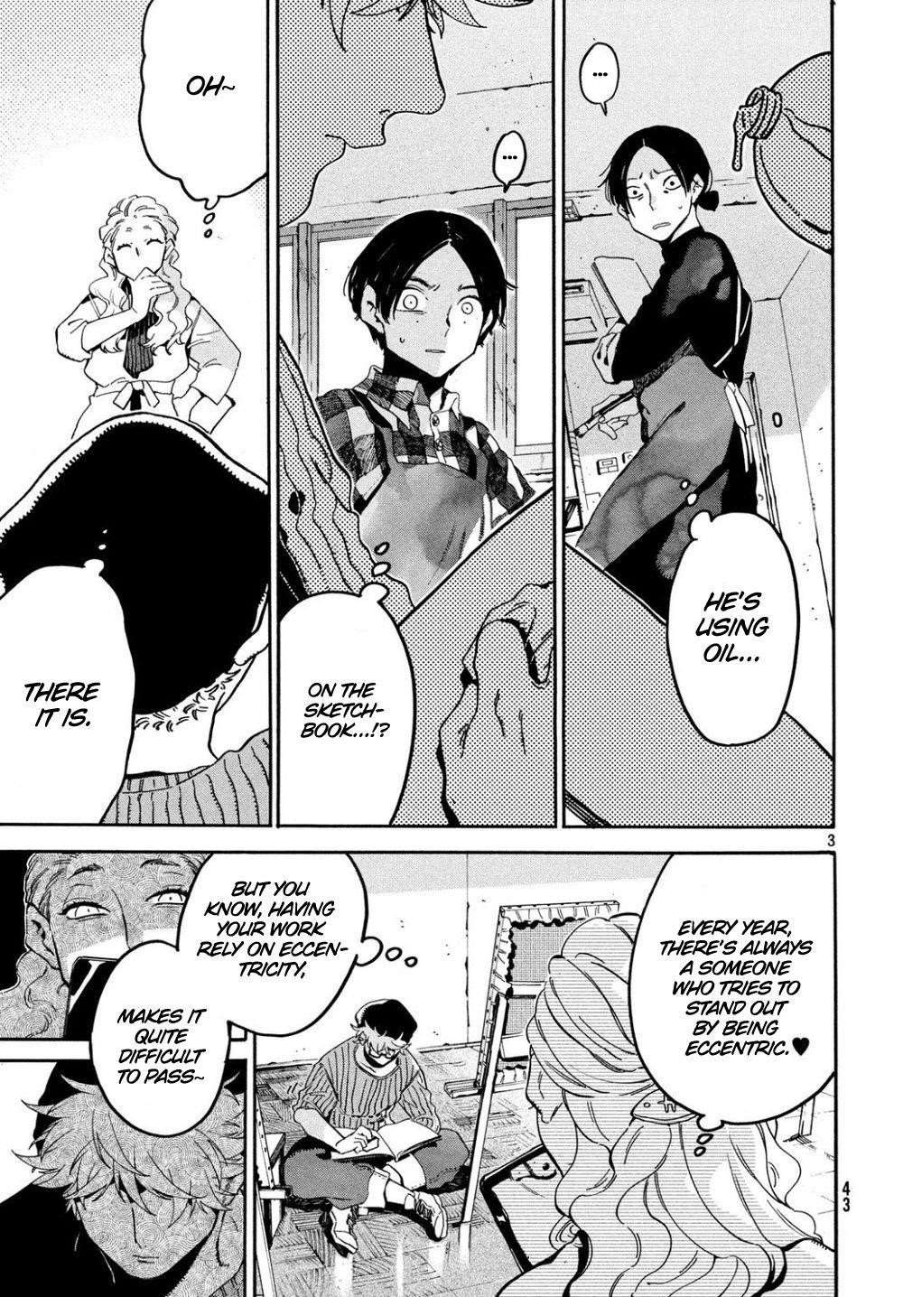 Blue Period Chapter 24 - Page 3