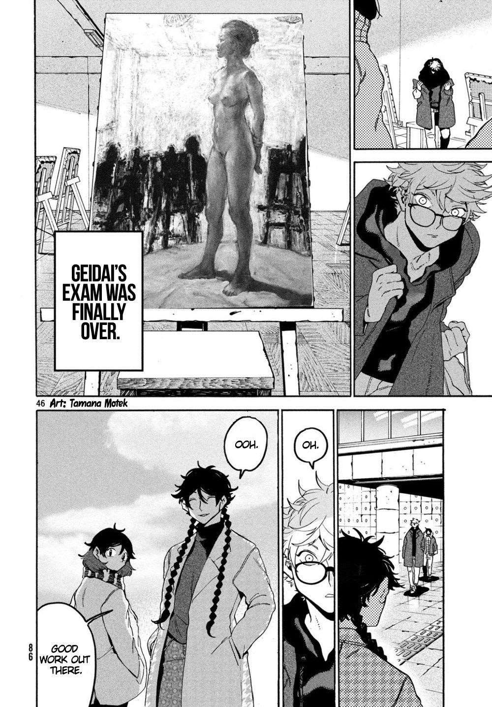 Blue Period Chapter 24 - Page 42