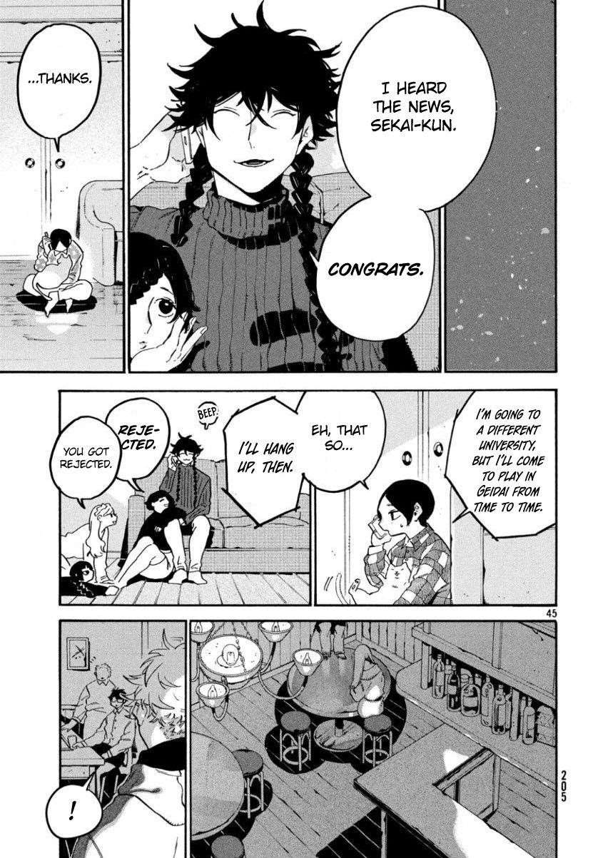 Blue Period Chapter 25 - Page 44