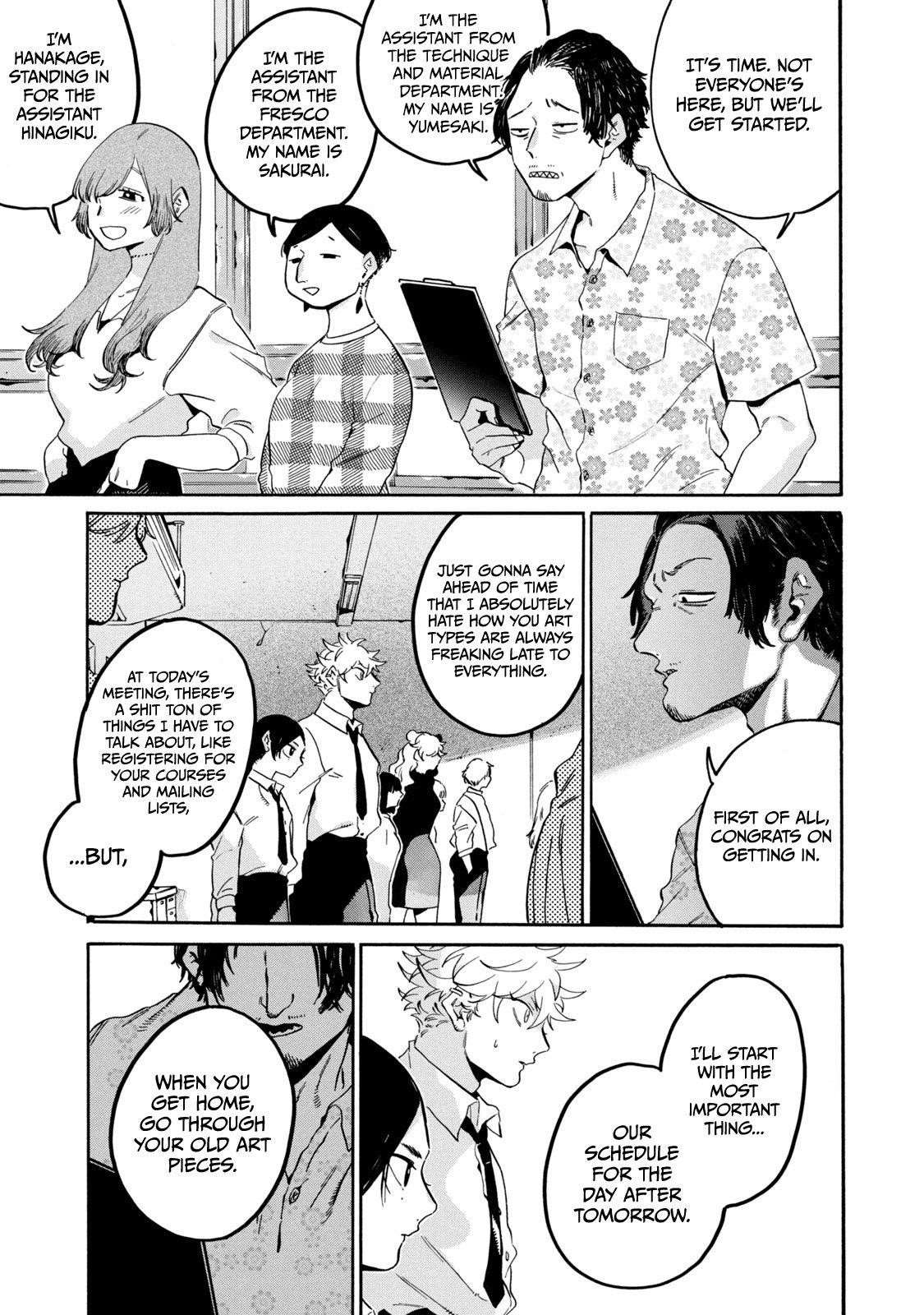 Blue Period Chapter 26 - Page 37