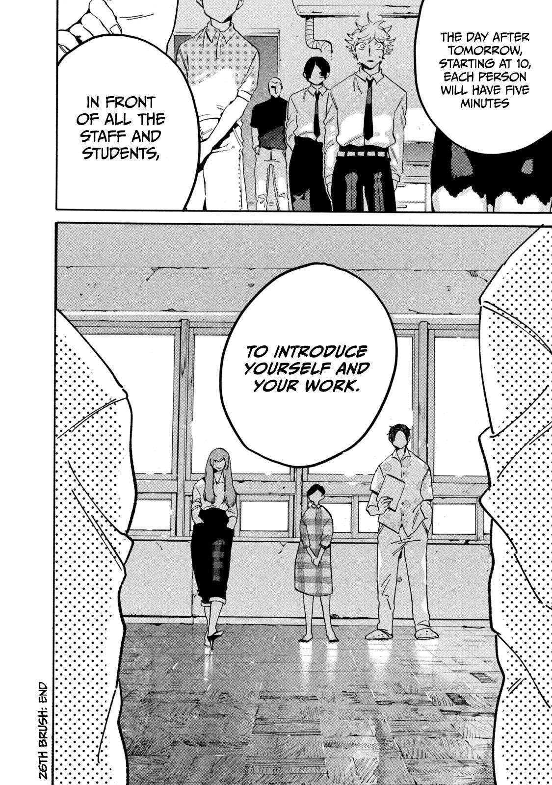 Blue Period Chapter 26 - Page 38