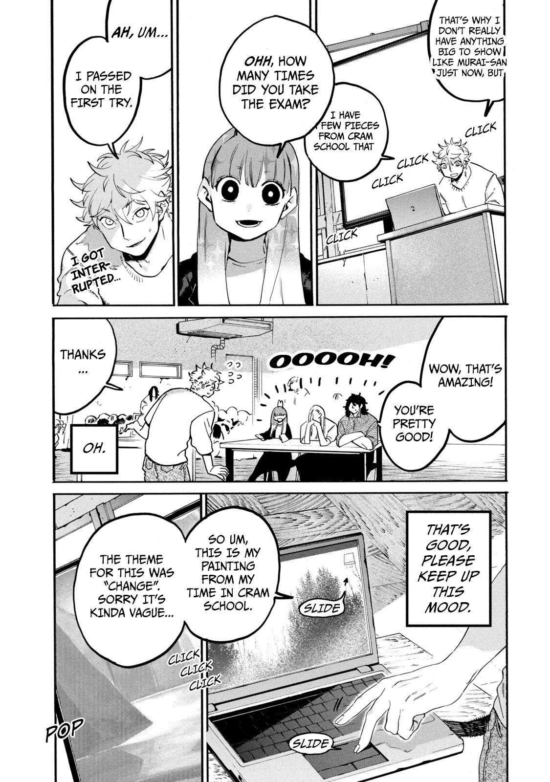 Blue Period Chapter 27 - Page 35