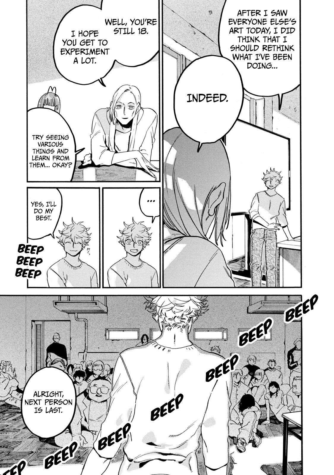 Blue Period Chapter 27 - Page 38