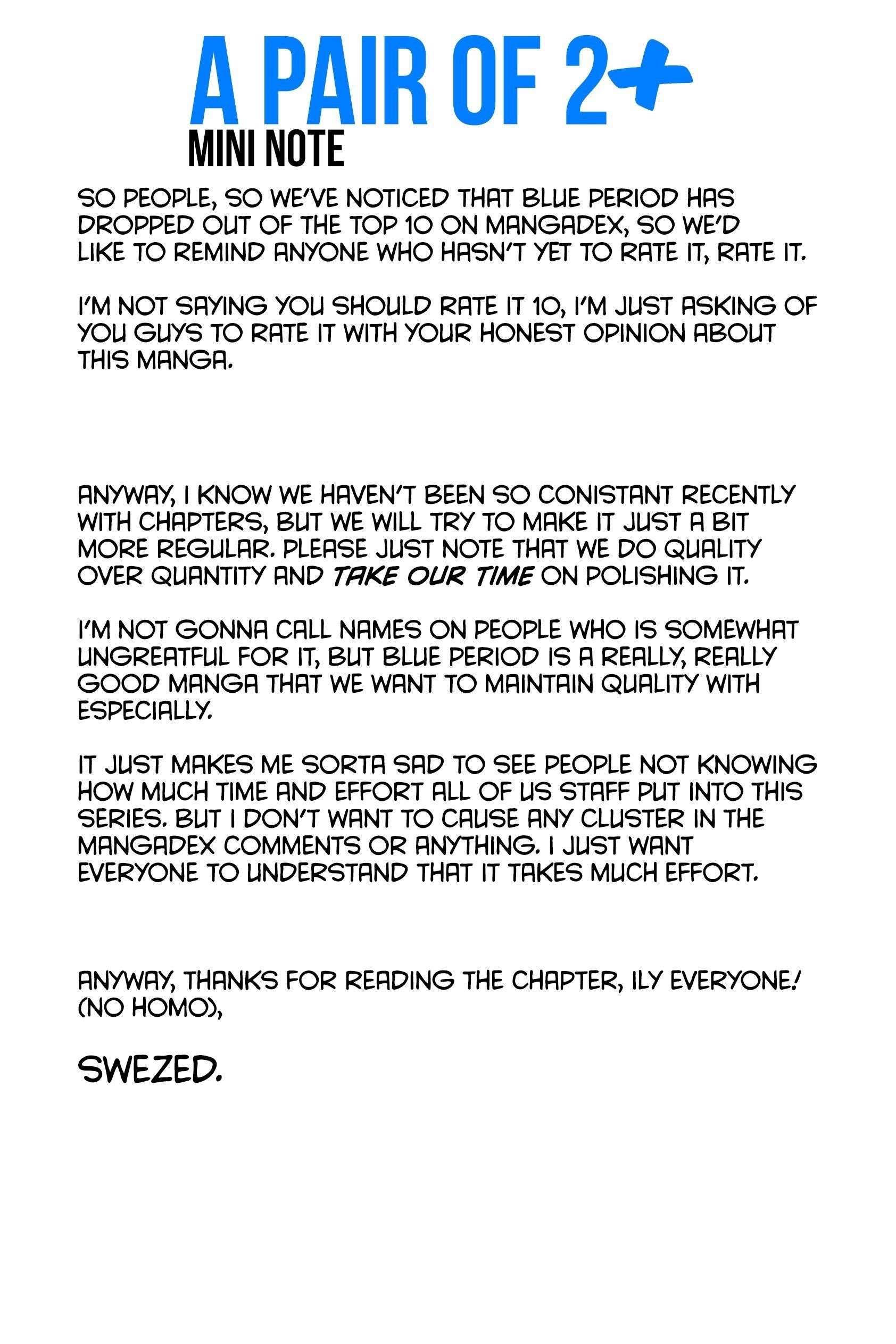 Blue Period Chapter 27 - Page 47