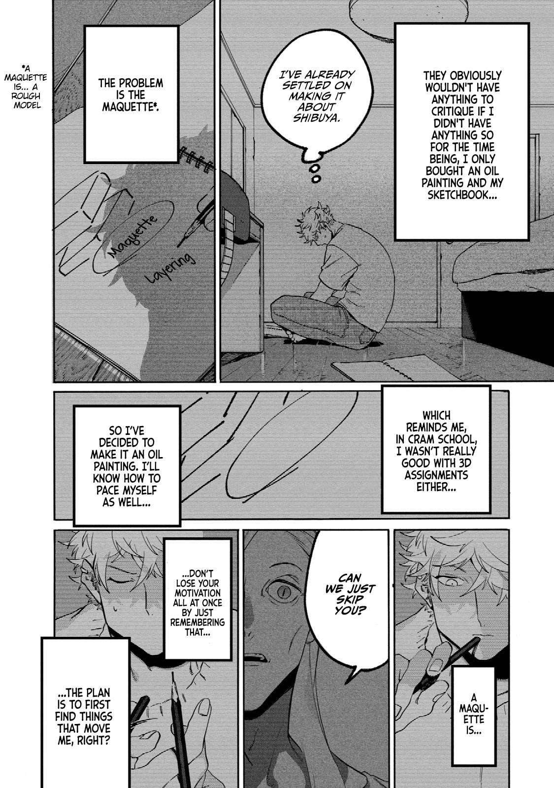 Blue Period Chapter 31 - Page 4