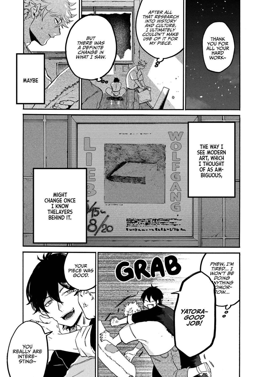 Blue Period Chapter 31 - Page 54