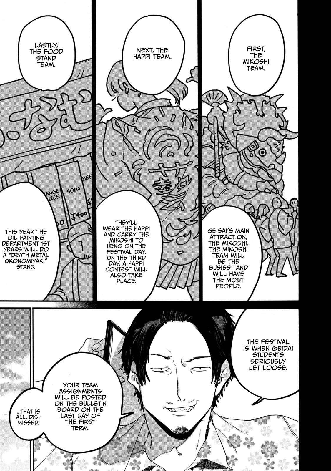 Blue Period Chapter 32 - Page 7