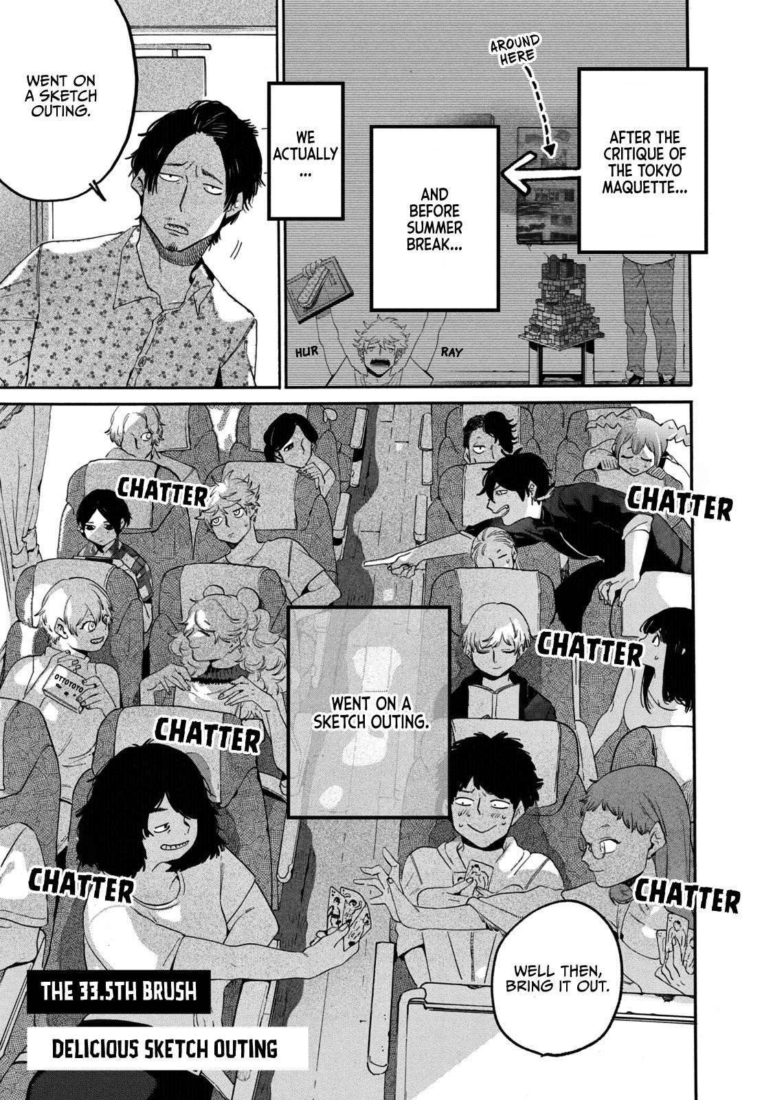 Blue Period Chapter 33.5 - Page 1