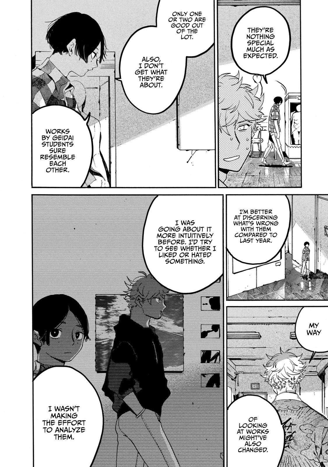 Blue Period Chapter 34 - Page 38