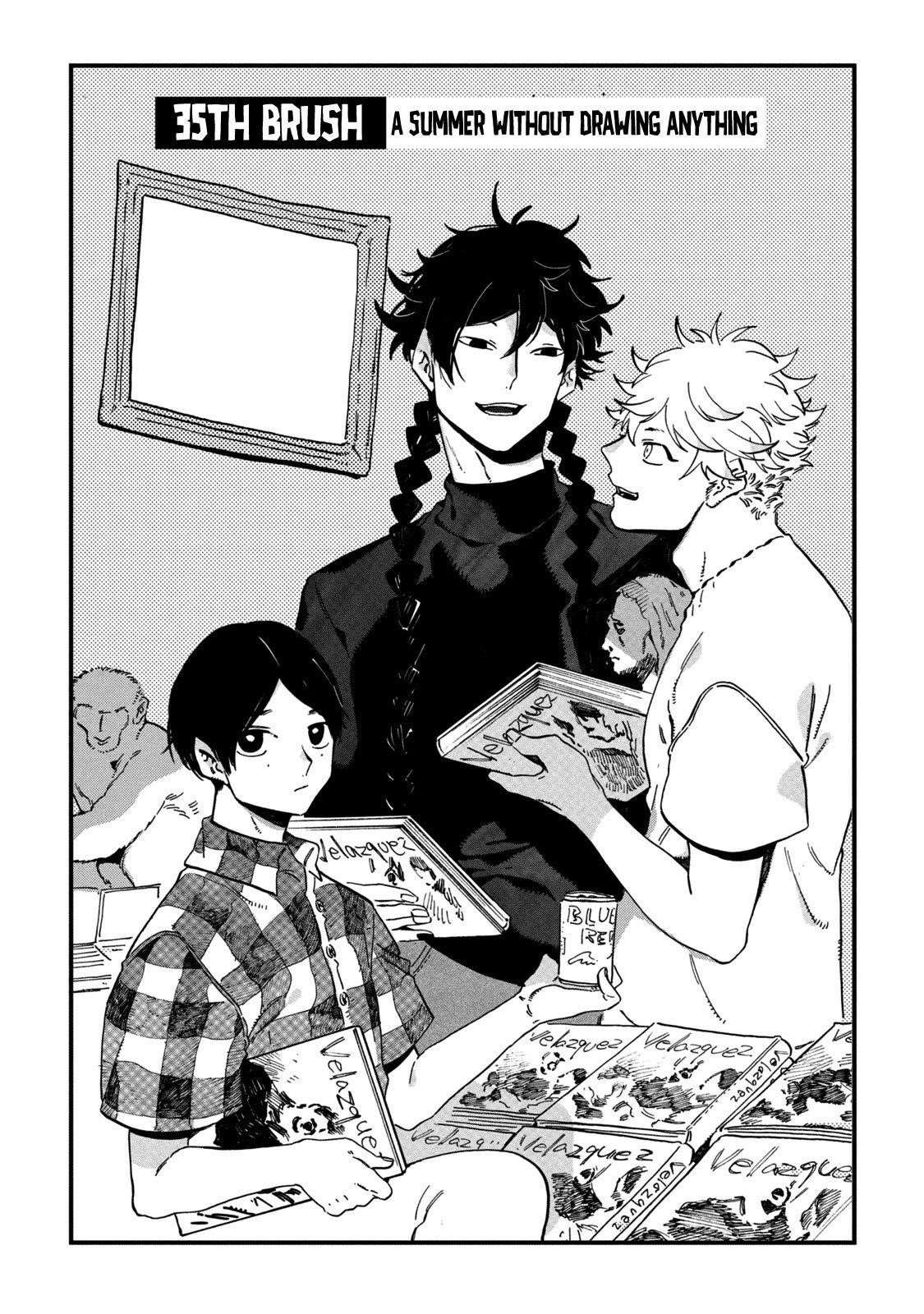 Blue Period Chapter 35 - Page 1