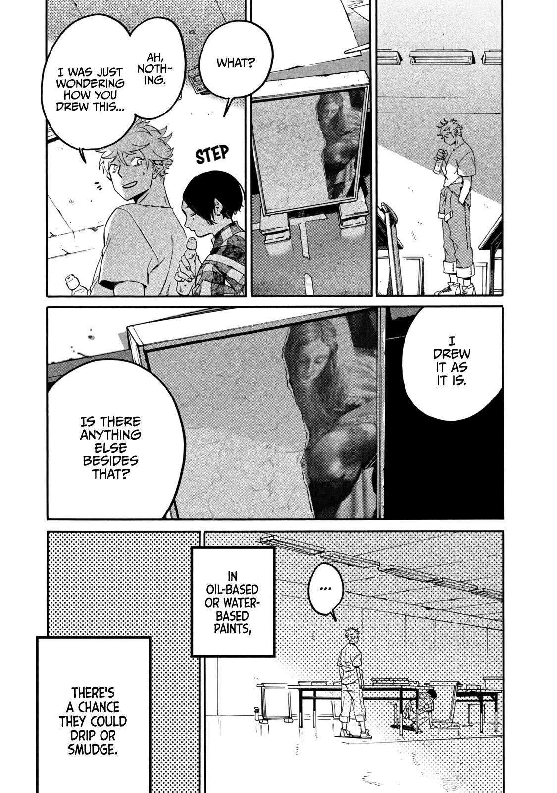 Blue Period Chapter 36 - Page 21