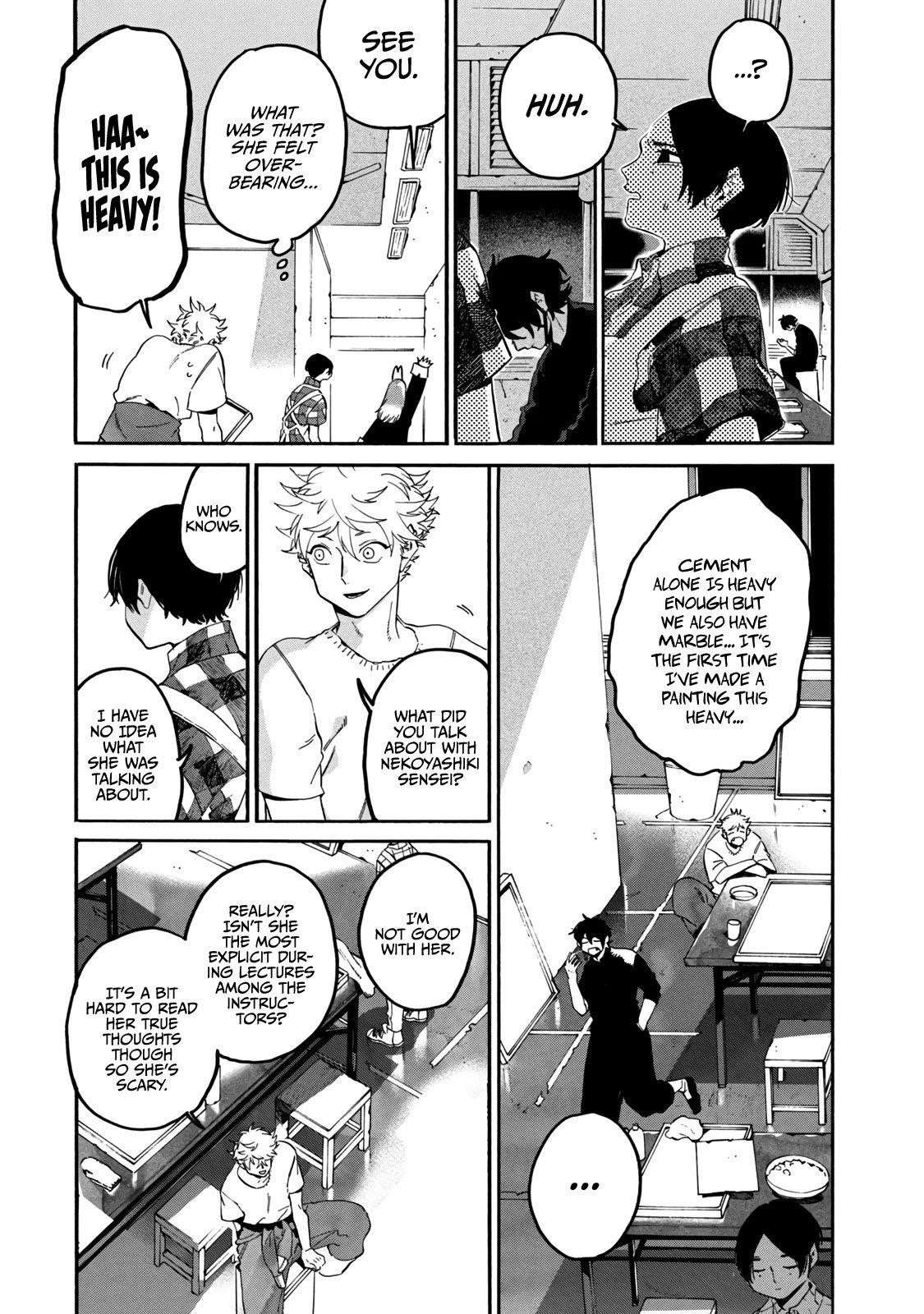 Blue Period Chapter 36 - Page 35