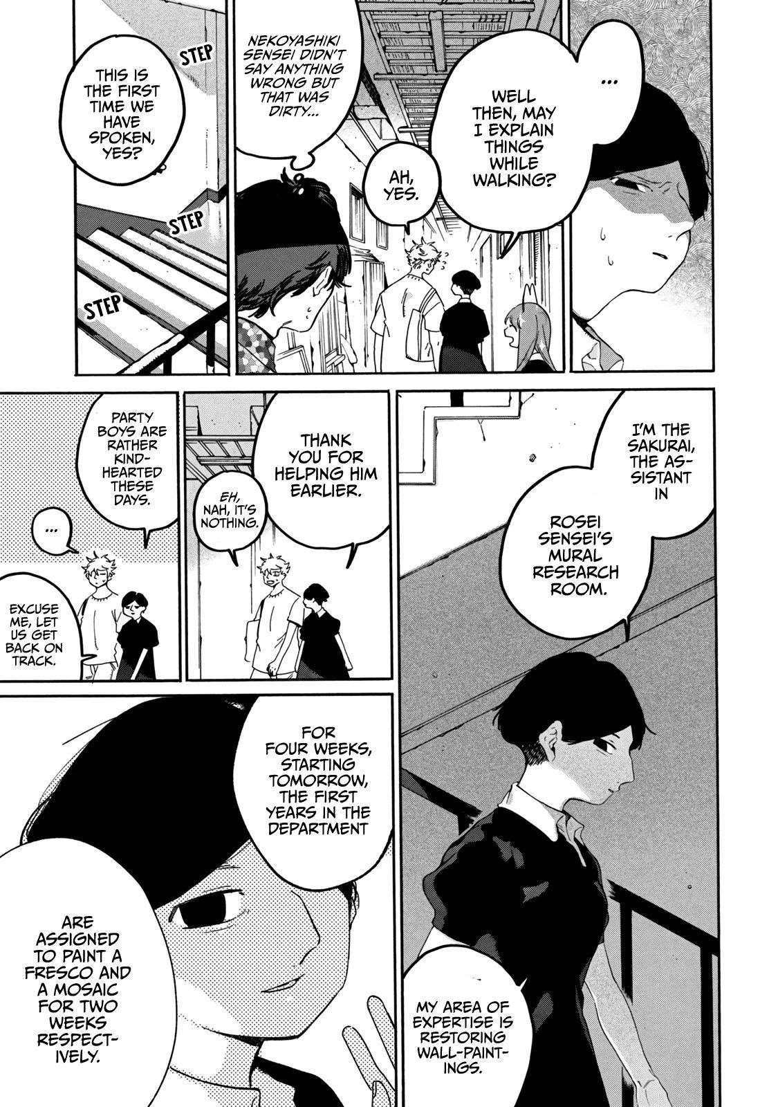 Blue Period Chapter 36 - Page 9