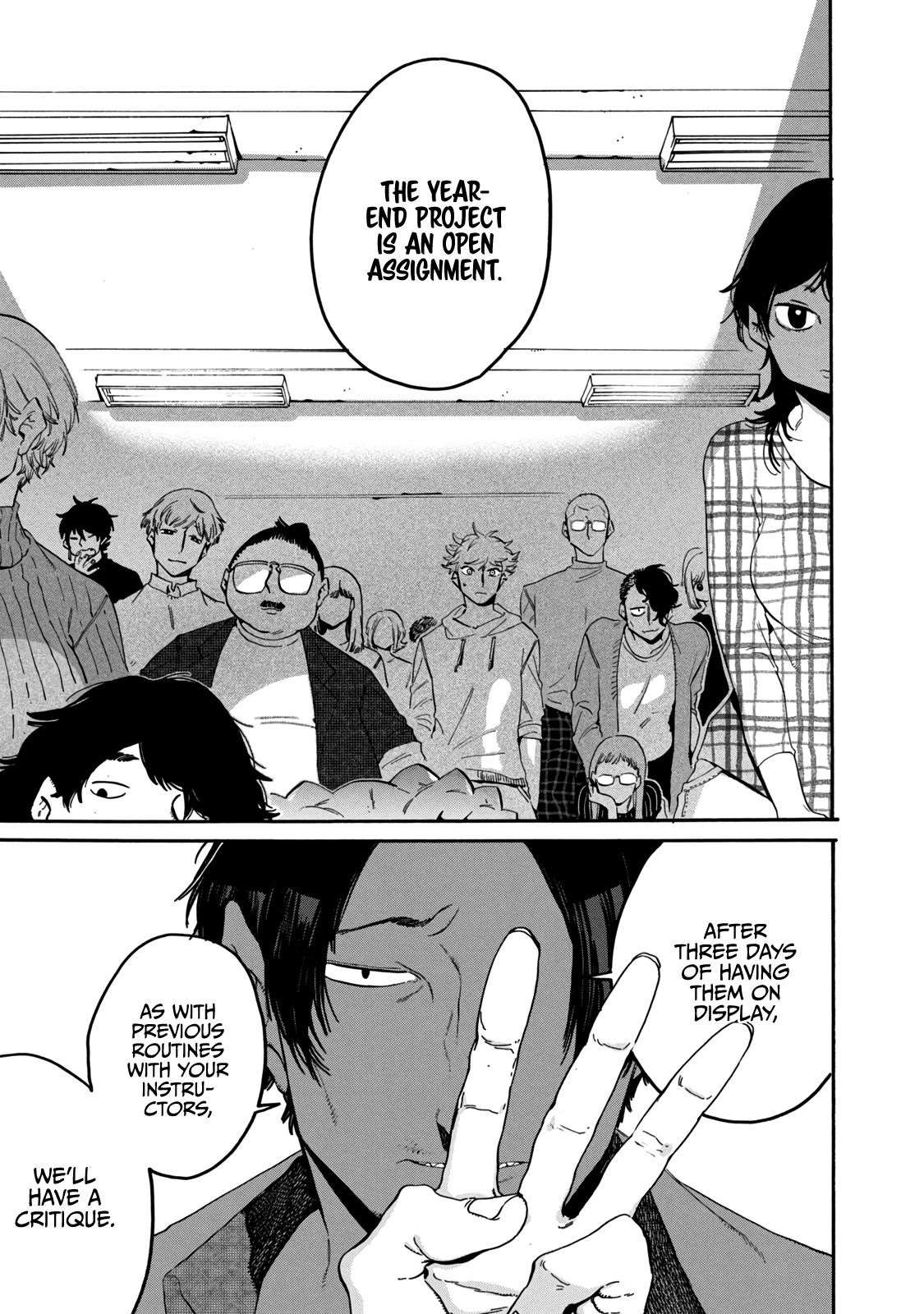 Blue Period Chapter 37 - Page 28