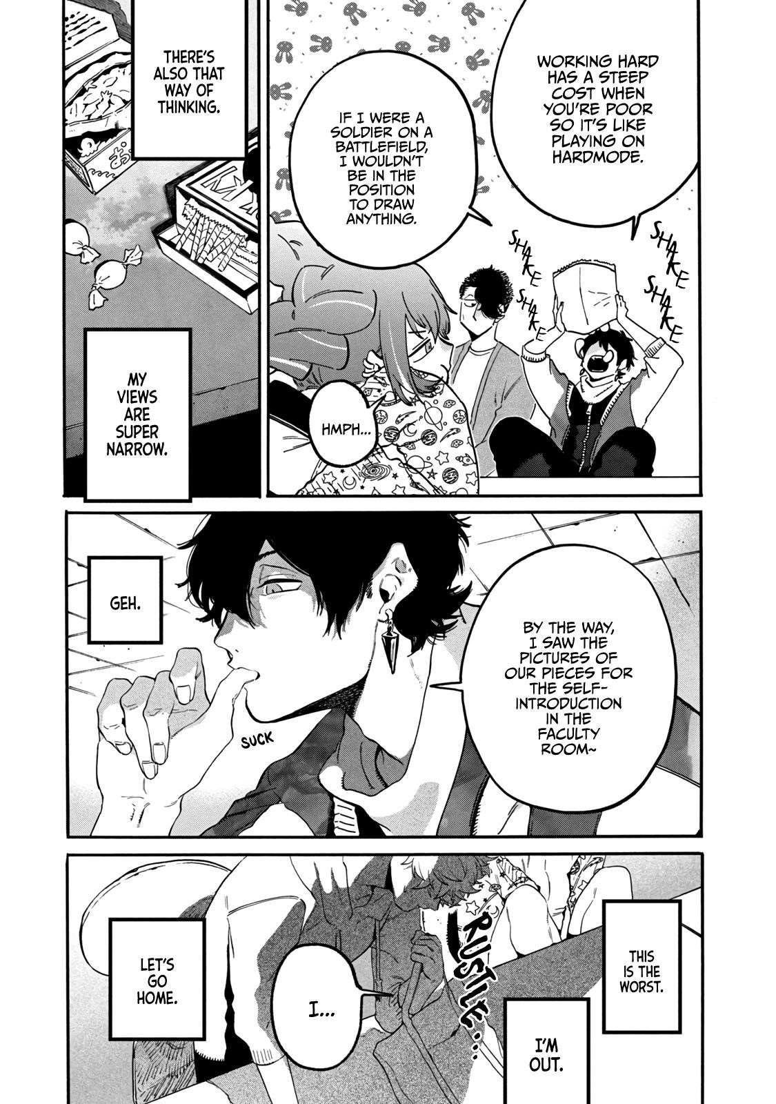 Blue Period Chapter 38 - Page 19