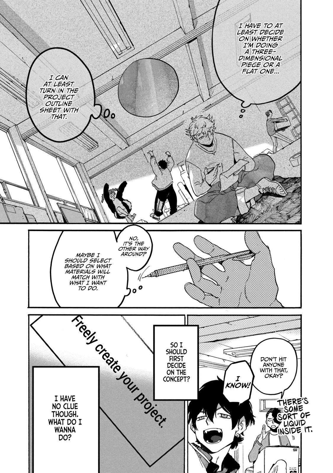 Blue Period Chapter 39 - Page 42