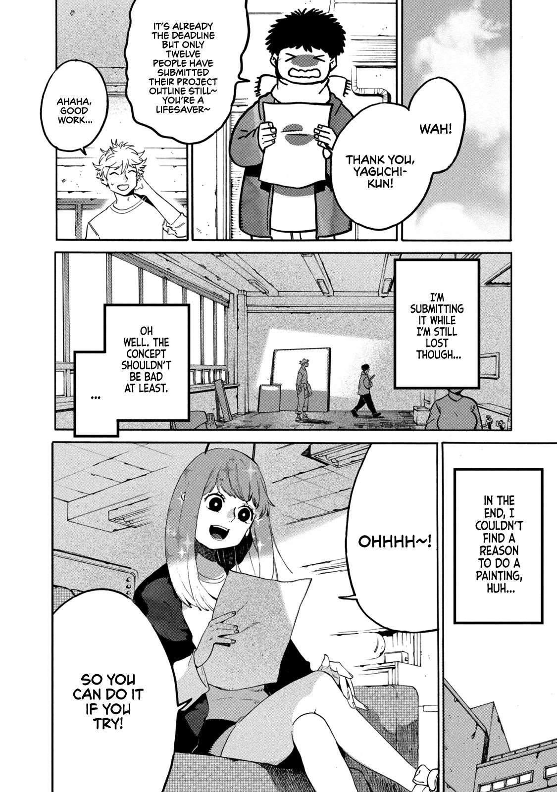 Blue Period Chapter 40 - Page 37