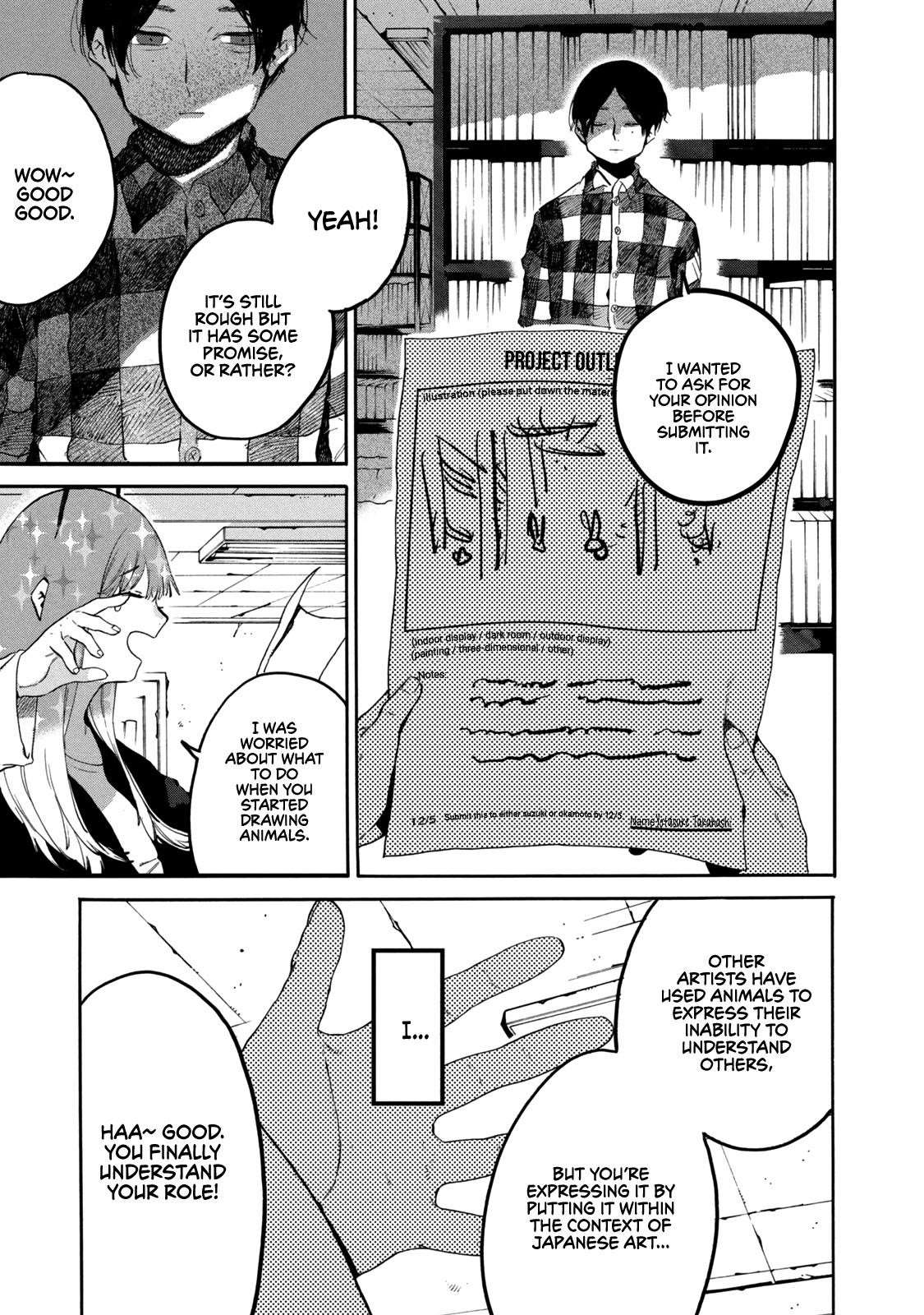 Blue Period Chapter 40 - Page 38