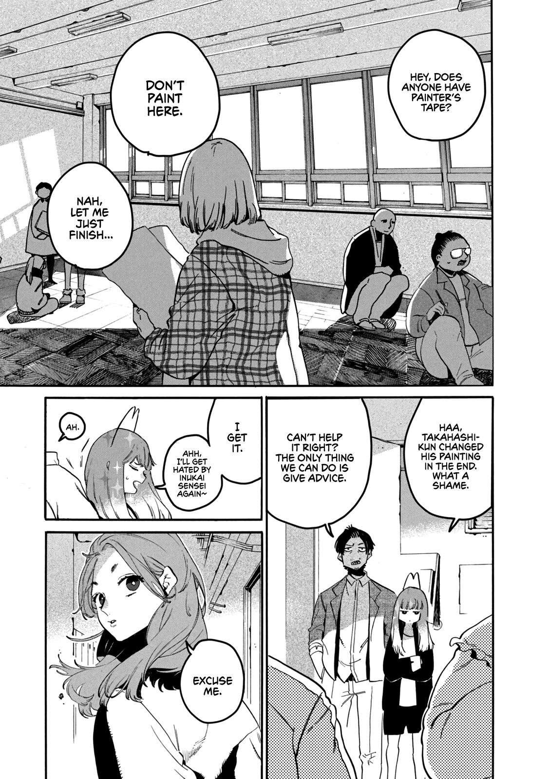 Blue Period Chapter 41 - Page 54