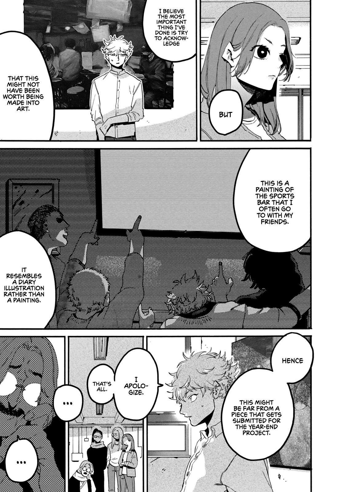 Blue Period Chapter 42 - Page 15