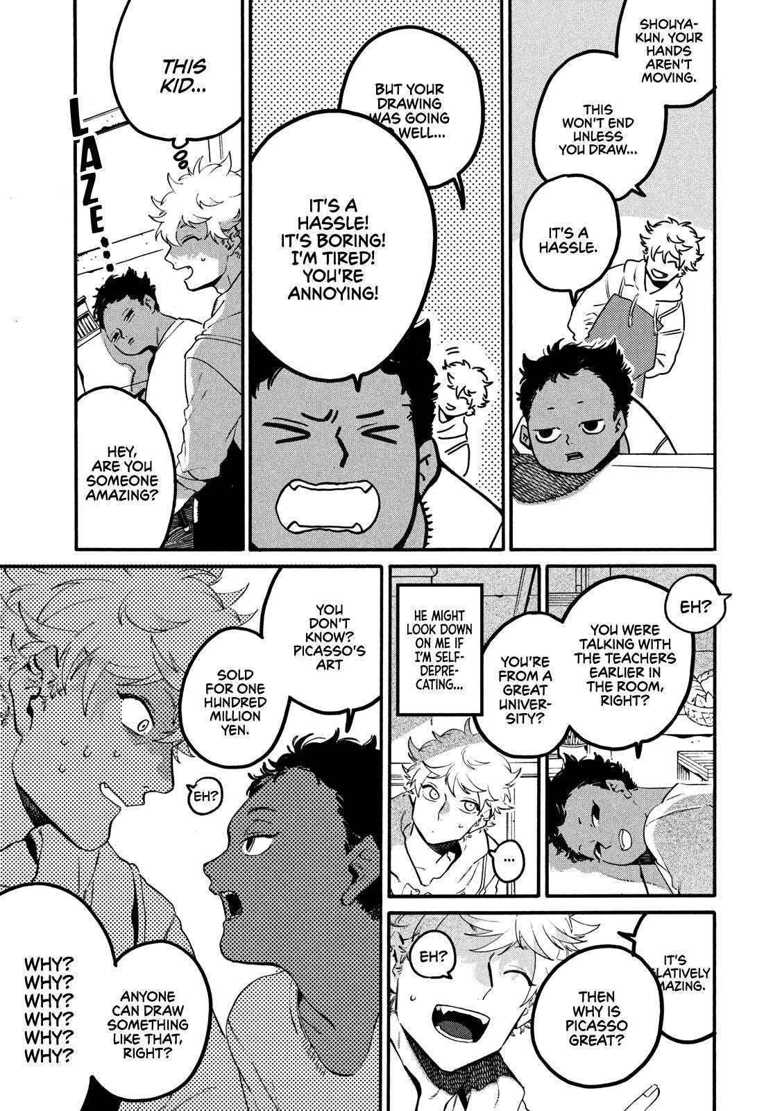 Blue Period Chapter 43 - Page 14