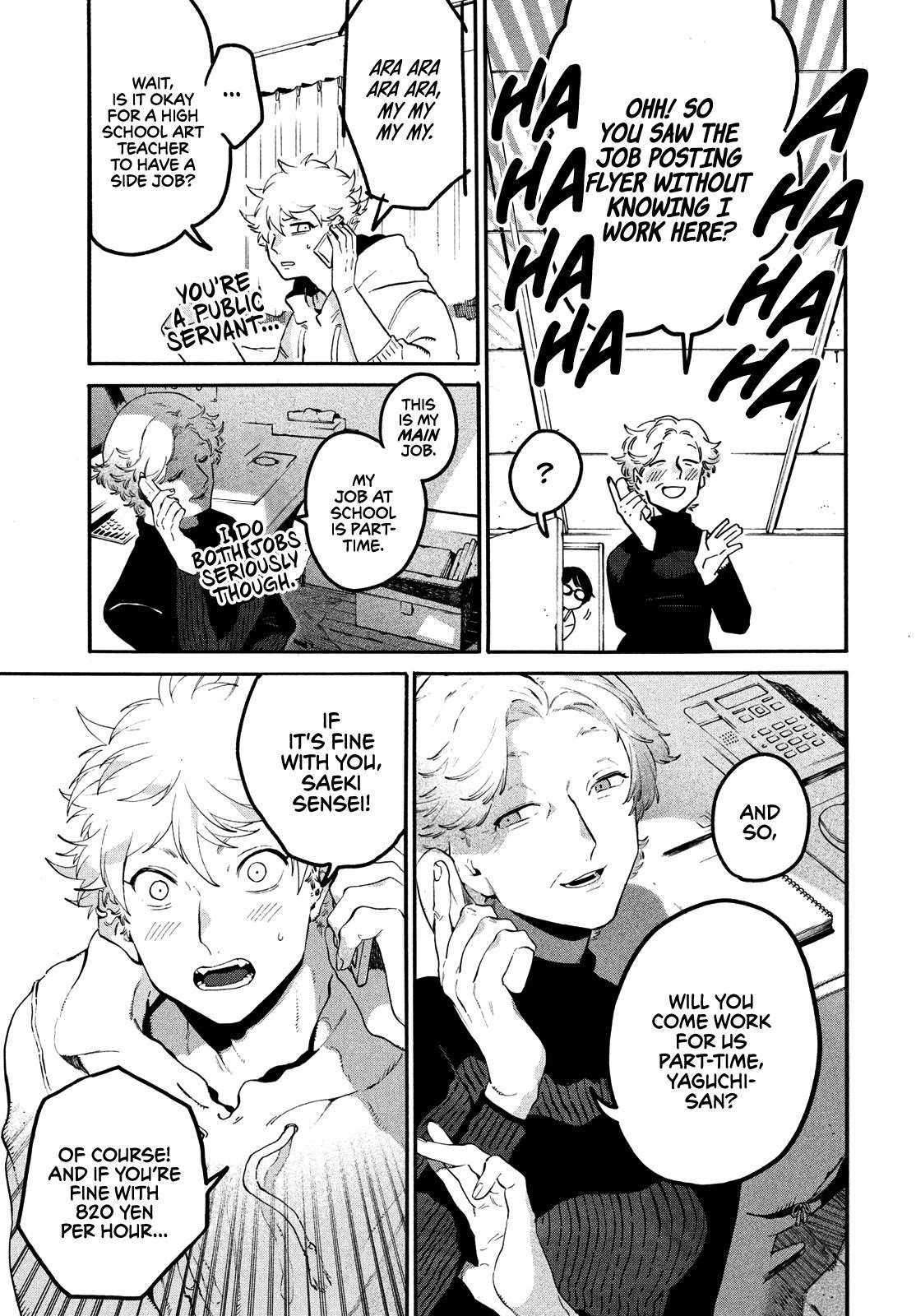 Blue Period Chapter 43 - Page 4