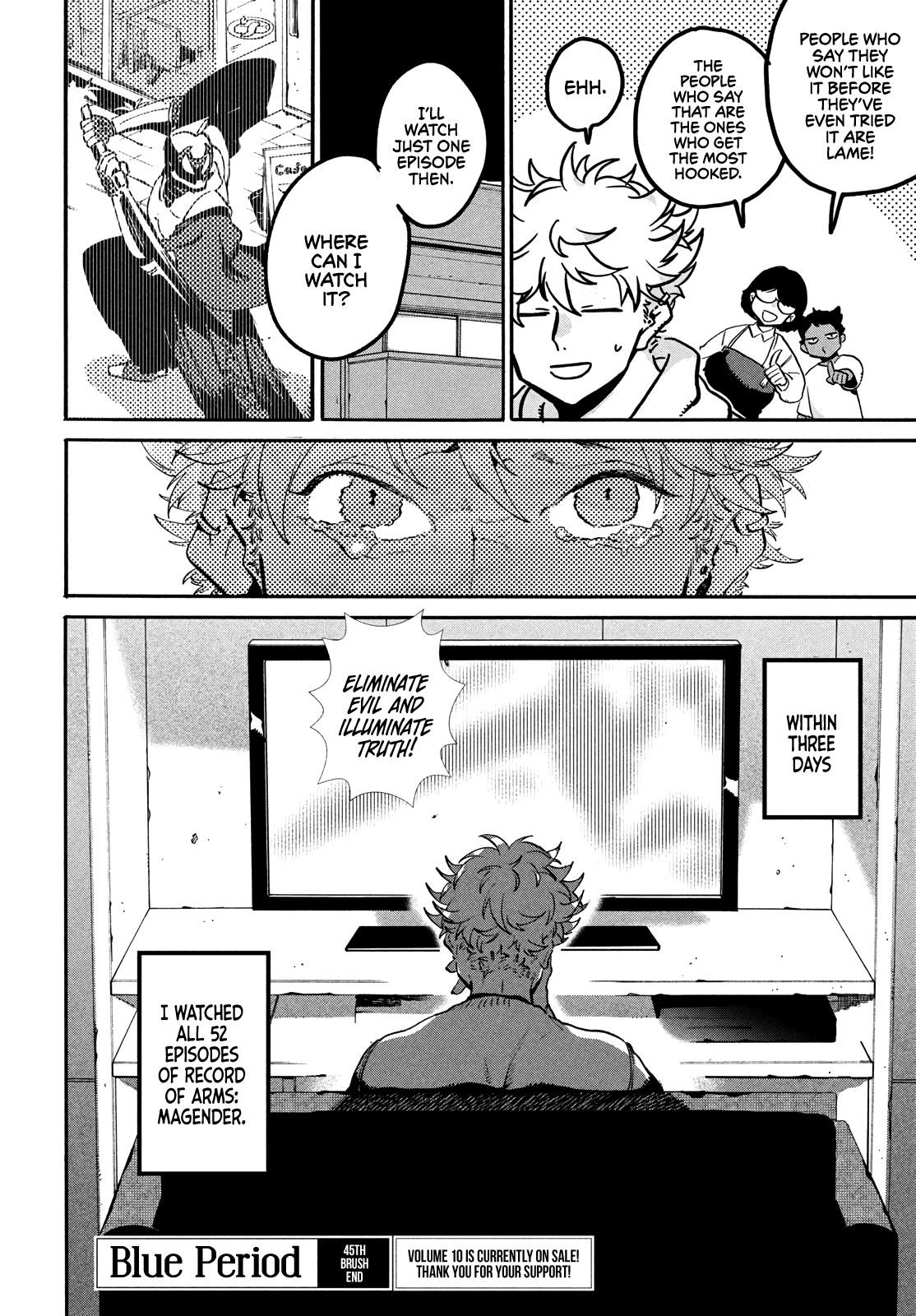 Blue Period Chapter 45 - Page 36