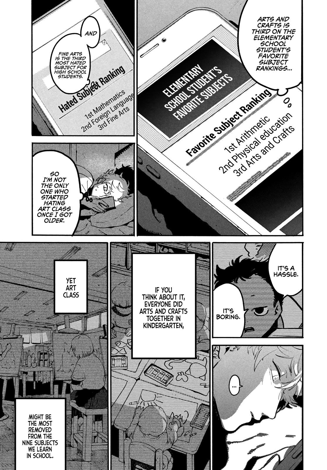 Blue Period Chapter 45 - Page 9