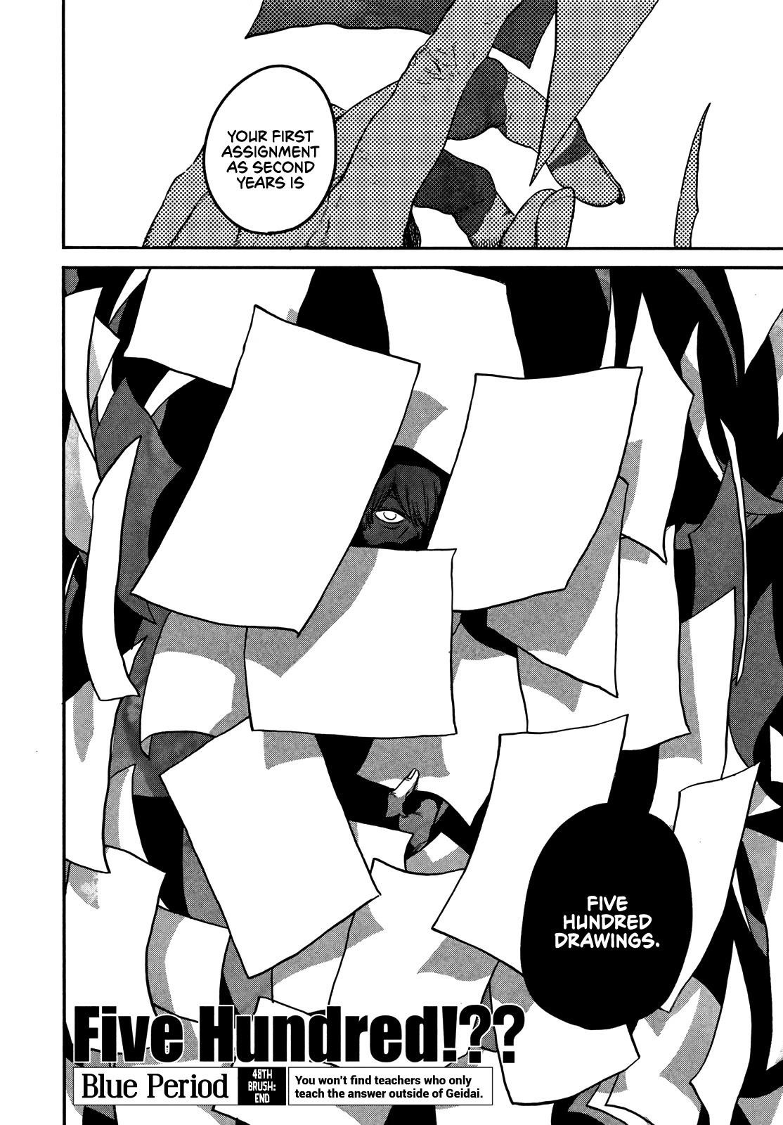 Blue Period Chapter 48 - Page 30