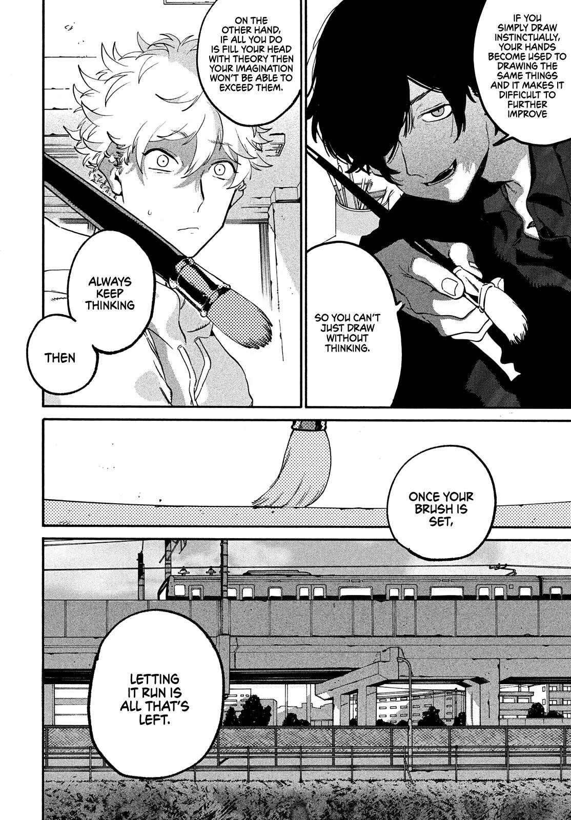 Blue Period Chapter 49 - Page 36