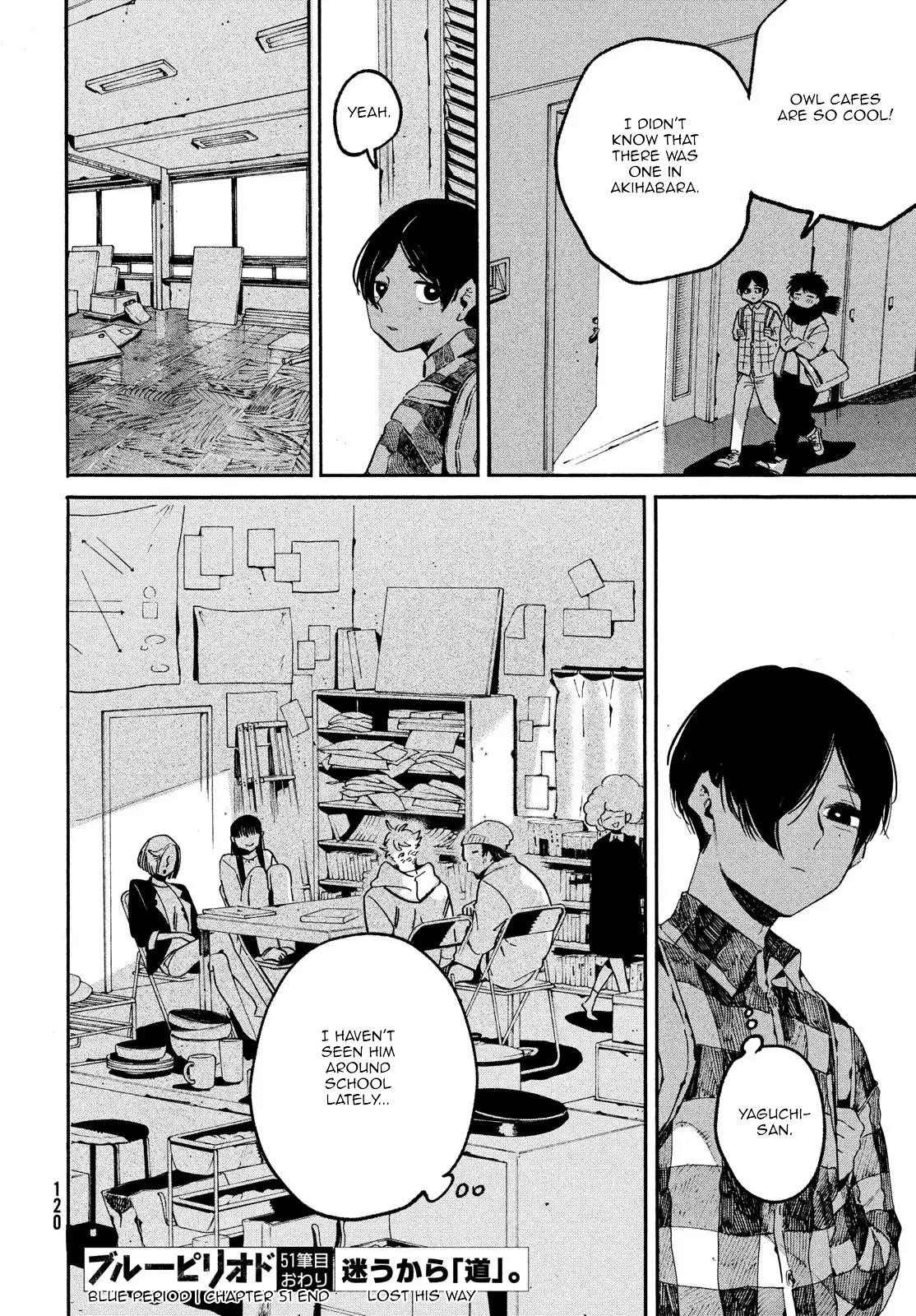 Blue Period Chapter 51 - Page 44