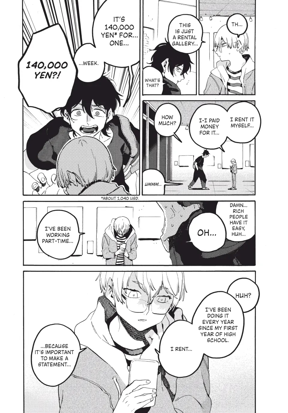 Blue Period Chapter 60 - Page 14