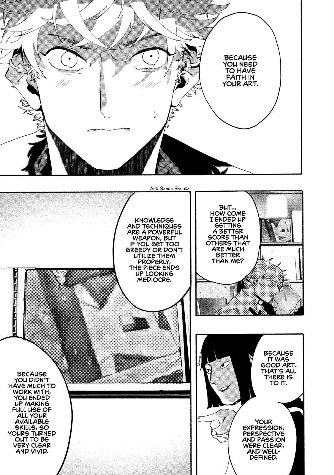 Blue Period Chapter 8 - Page 40