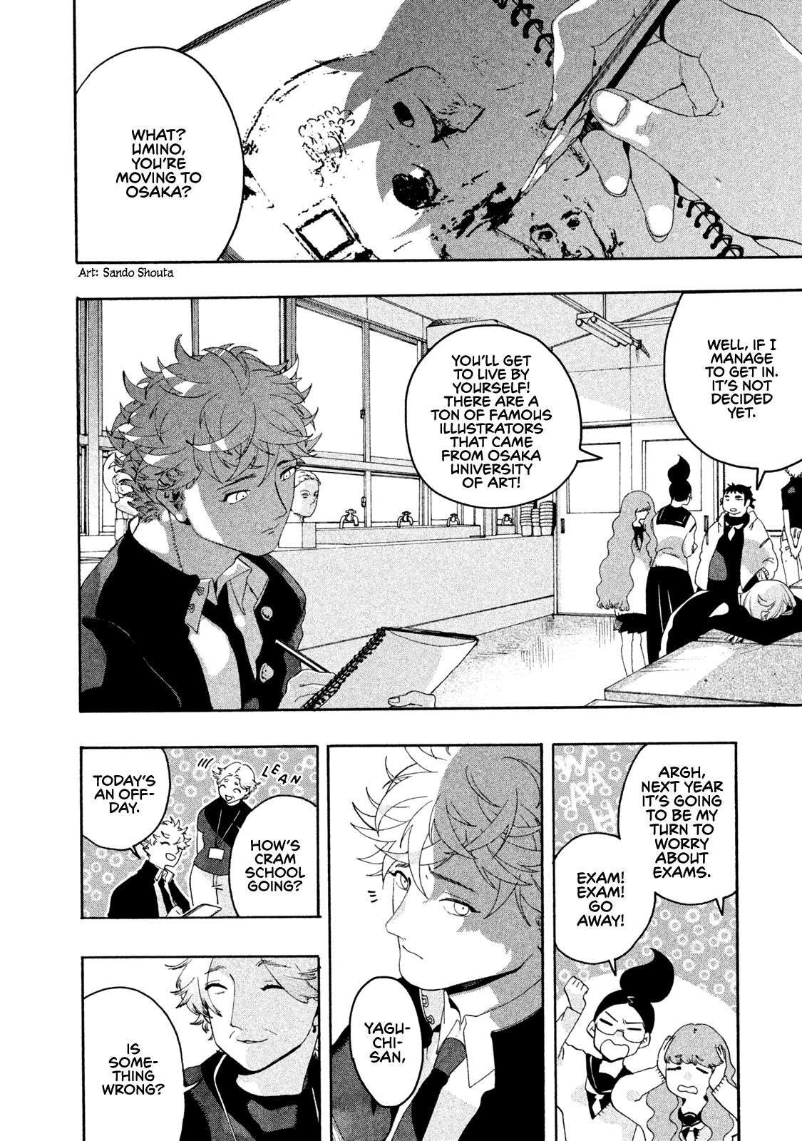 Blue Period Chapter 8 - Page 8