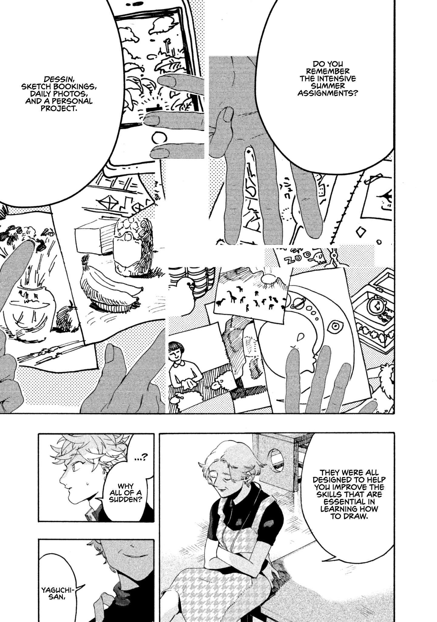 Blue Period Chapter 9 - Page 43