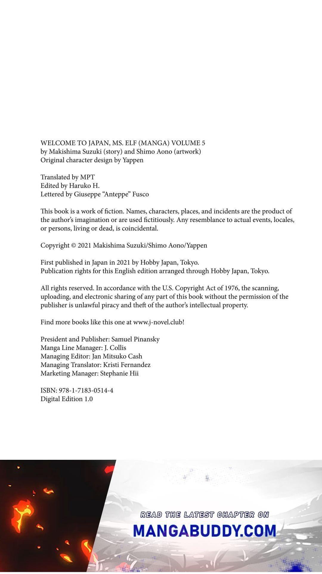 Welcome To Japan, Elf-San Chapter 29.5 - Page 6