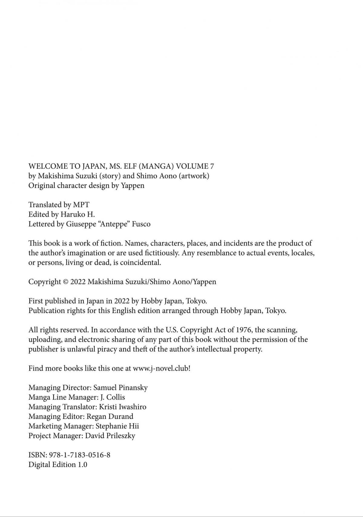 Welcome To Japan, Elf-San Chapter 40.5 - Page 6