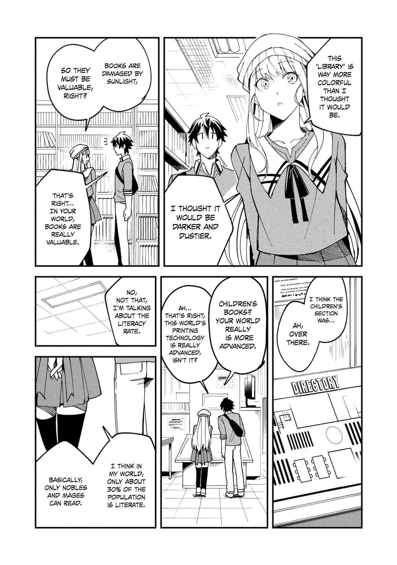 Welcome To Japan, Elf-San Chapter 9 - Page 18