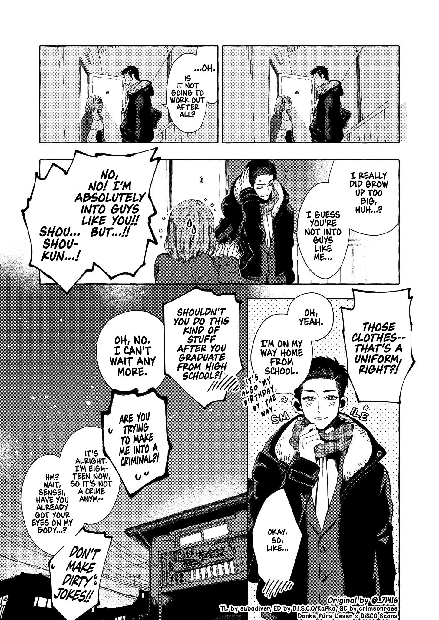 My Student Grew Huge and Proposed to Me Chapter 1 - Page 6