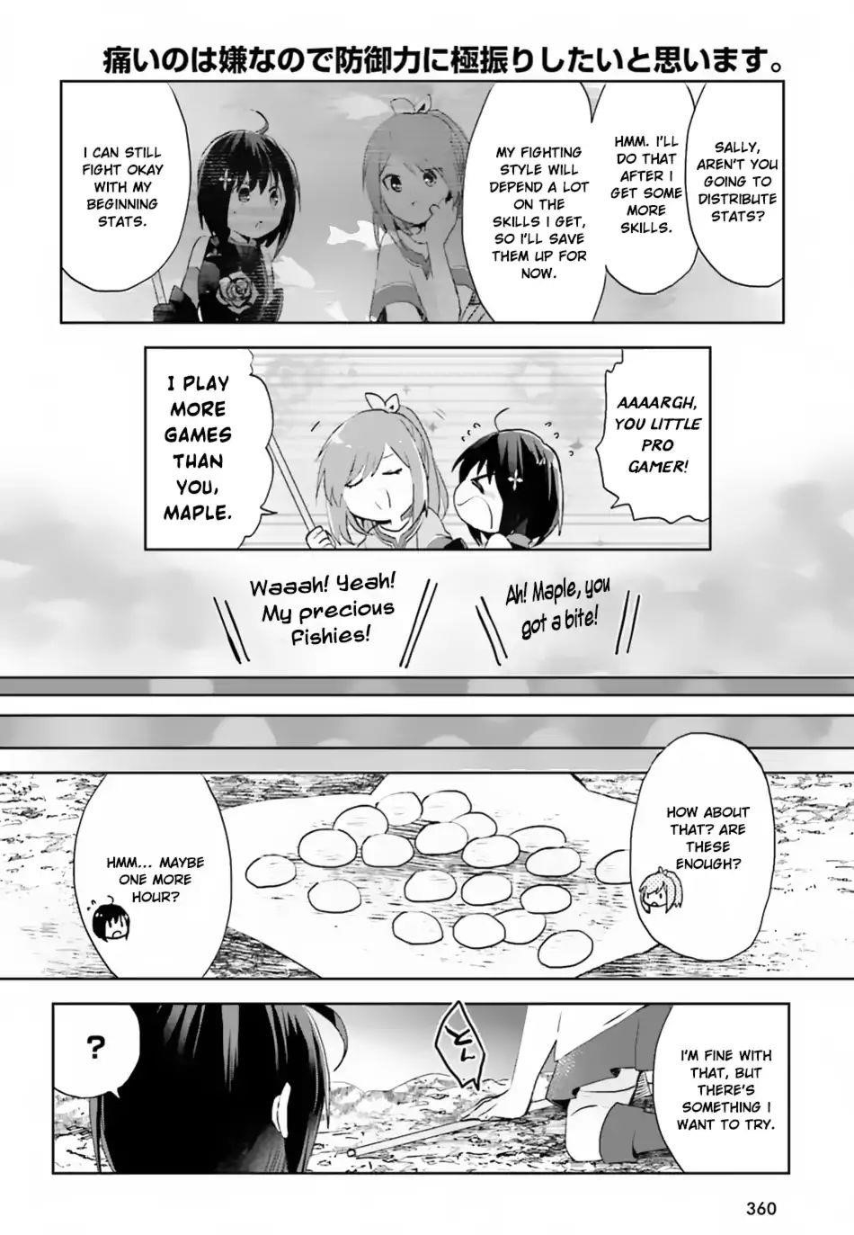 Itai No Wa Iya Nanode Bougyo-Ryoku Ni Kyokufuri Shitai To Omoimasu Chapter 5 - Page 14