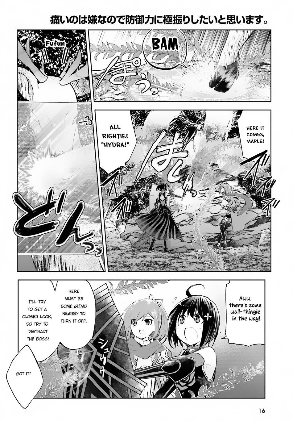 Itai No Wa Iya Nanode Bougyo-Ryoku Ni Kyokufuri Shitai To Omoimasu Chapter 7 - Page 9