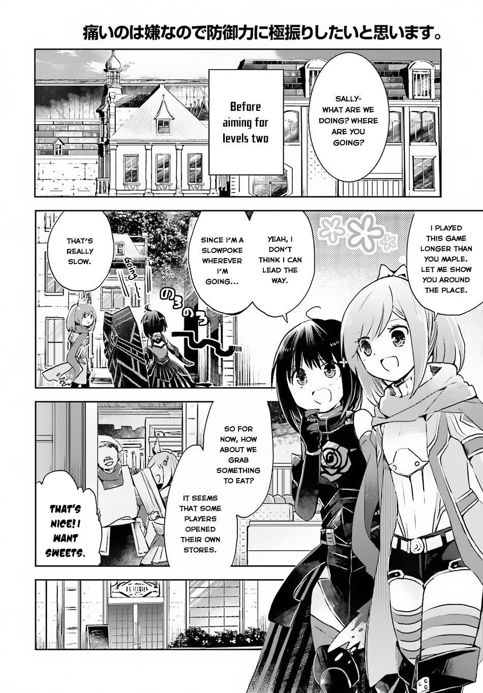 Itai No Wa Iya Nanode Bougyo-Ryoku Ni Kyokufuri Shitai To Omoimasu Chapter 8 - Page 20