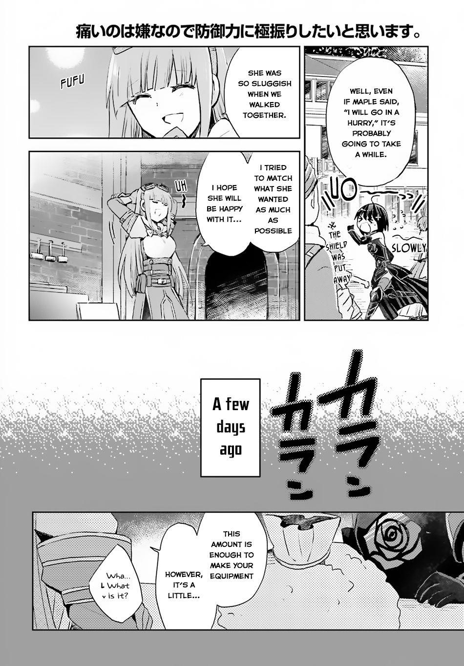 Itai No Wa Iya Nanode Bougyo-Ryoku Ni Kyokufuri Shitai To Omoimasu Chapter 8 - Page 6