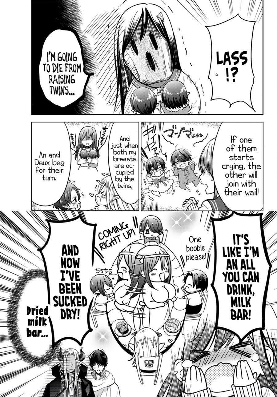 Isekai De Saikyo Mao No Kodomotachi No Mama Ni Natchaimashita Chapter 10.1 - Page 7